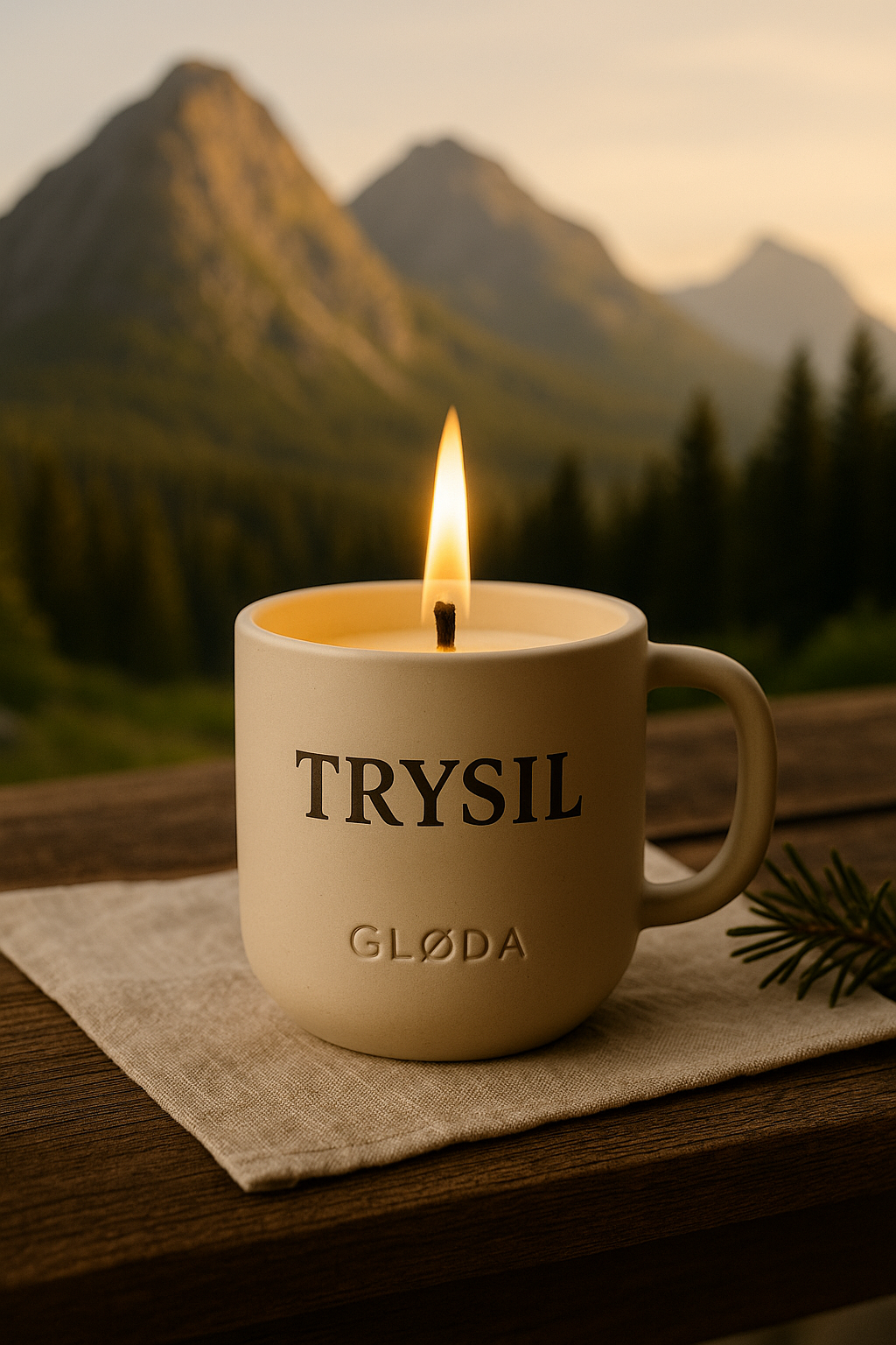 GLØDA Duftlys - Trysil